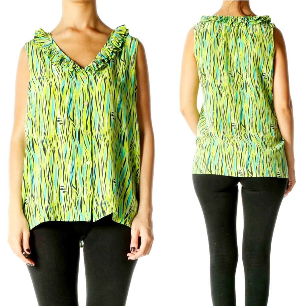 NWOT Lilly Pulitzer's classic Silk Tank Top Size 2 100% silk